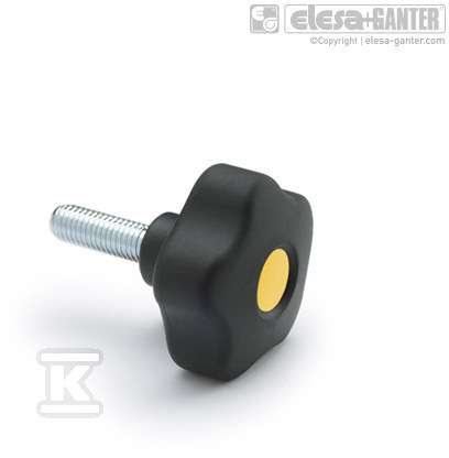 VCT.53 knob P-M10x50-SOFT-C4 - VCT.53 P-M10X50-SOFT-C4